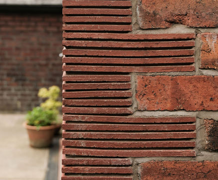 Ketley Creasing Tiles - clay tiles for decorative brickwork detailing
