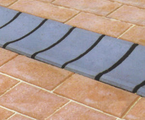 Drainage Units - clay paver drainage channels for outdoor landscaping