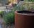 Circular Raised Pond - outdoor freestanding stone effect garden feature 2