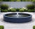 Circular Raised Pond - outdoor freestanding stone effect garden feature 3