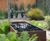 Rectangular Raised Pond - outdoor freestanding stone effect pond 1