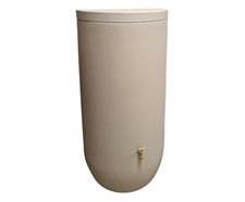 Tulla Water Butt - stone-look rainwater tank for garden irrigation