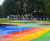 Design and build of rainbow-themed splash park - The Leys, Witney 6