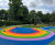 Design and build of rainbow-themed splash park - The Leys, Witney 8