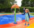 Design and build of rainbow-themed splash park - The Leys, Witney 1