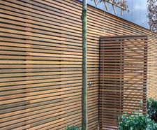 Bespoke Cladding Screens - custom battens and rails for cladding projects