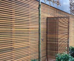 Bespoke Cladding Screens - custom battens and rails for cladding projects