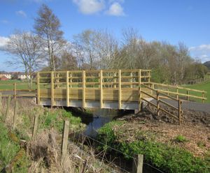 Bridleway Bridges - timber horse-friendly bridge for public paths
