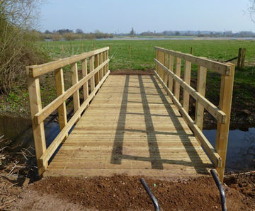 Pedestrian Bridges - timber footbridge kits for public walkways