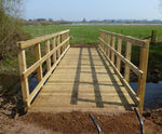 Pedestrian Bridges - timber footbridge kits for public walkways