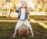 Sheep Resting - playground sculpture, concrete, seating for children - on this page