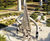 Small Pyramid Tower - steel and larch playground climbing structure 0