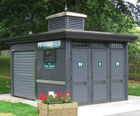 Custom-built public toilets