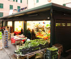Bespoke fruit and vegetable kiosks with display units