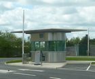 Custom-built information booths and security kiosks