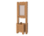 Single Door Legacy Noticeboard - hardwood lockable notice board 6