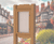 Single Door Legacy Noticeboard - hardwood lockable notice board 3