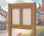Double Door Legacy Noticeboard - hardwood outdoor noticeboard 1
