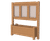 Triple Door Legacy Noticeboard - hardwood lockable noticeboard 2