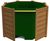 Smartclad Surrounds - hardwood covers for old planters 1