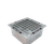 DropPit Classic Cigarette Bin - galvanised steel ground level bin 2
