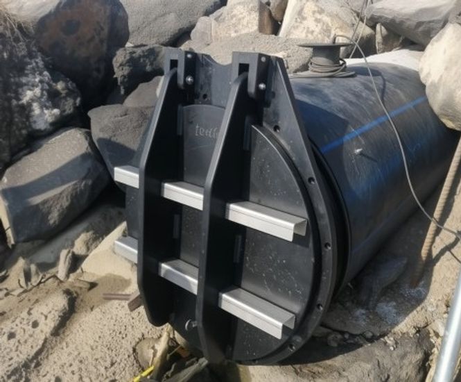 ACO Q-Flap Valve - hdpe valve for flood outfall control