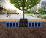 Wavin TreeTank - modular soil cell for urban trees