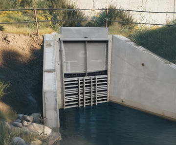 ACO Q-Penstock - hdpe and steel penstock for water flow control