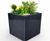 Powder Coated Steel Cube - Zintec steel planter for gardens and patios 3