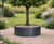 Powder Coated Steel Bottomless Tube planters - for root establishment 3