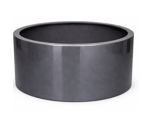 Powder Coated Steel Cylinder - circular tree planter