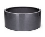 Powder Coated Steel Cylinder - circular tree planter