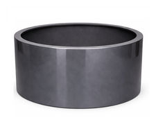 Powder Coated Steel Cylinder - circular tree planter