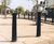 Type 100 Blackburn cast iron bollard - pillar box top 0