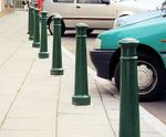 Type 101 Blackpool cast iron bollard - domed top