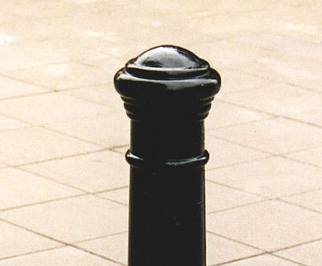 Type 106 Manchester cast iron bollard - domed top