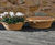 Lekanida - handmade Cretan terracotta bowl planter with handles 2