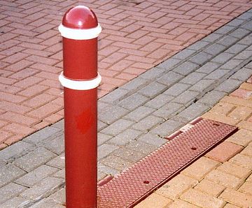 Type 194 Folding coffin box bollard - retractable bollard