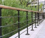 Type 229 Cast iron post and railing