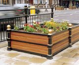 Type 850 Modular cast iron and timber street planter - on this page