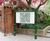 Type 751 Cast iron noticeboard with customisable header and tapping rail 1