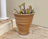 Helios - handmade terracotta outdoor planter for gardens and patios - on this page