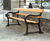 Type 582 Rotherham cast iron and timber outdoor seating 1