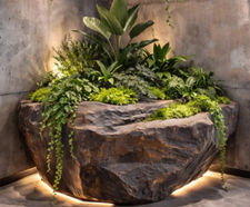 The Clach Collection of lightweight floor, wall & hanging planters