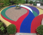SureSet resin bound paving for themed areas