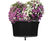 Pagoda Wall Unit - plastic self-watering wall-fixed planter 0