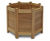 Legacy Octagon Planter - Iroko timber outdoor planter 2