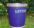 Type 407 - round cast iron post mounted litter bin 0