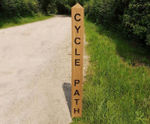 Waymarkers - hardwood engraved waymarker posts