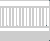 Type 285 Galvanised steel pedestrian barrier with view rail 1